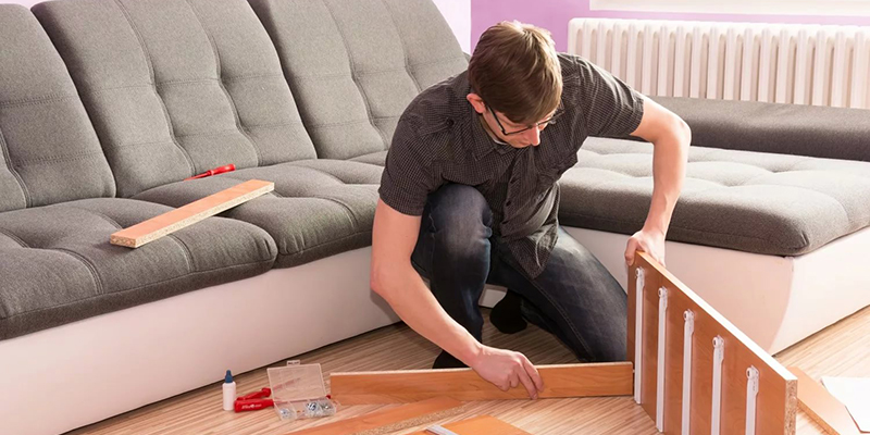 Как перетянуть угловой диван своими руками - магазин мебели Dommino