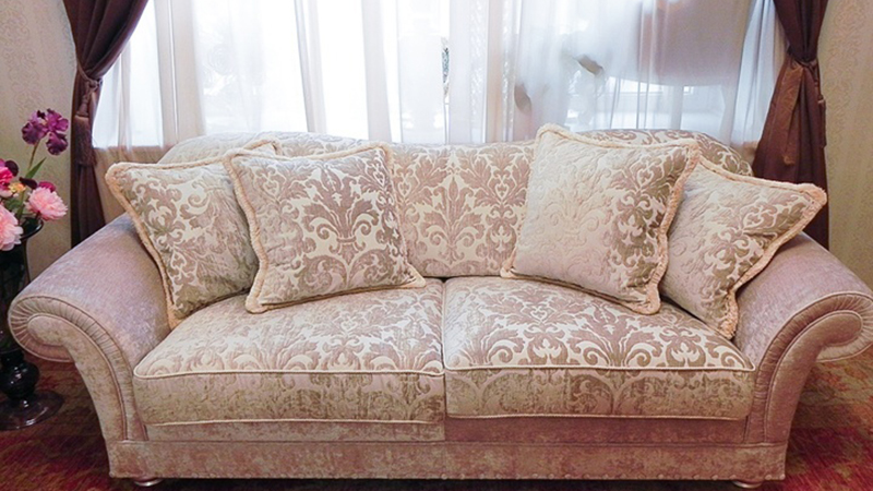 Жаккардовая диванная ткань