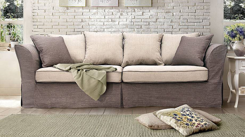 Прямой диван для стиля Прованс