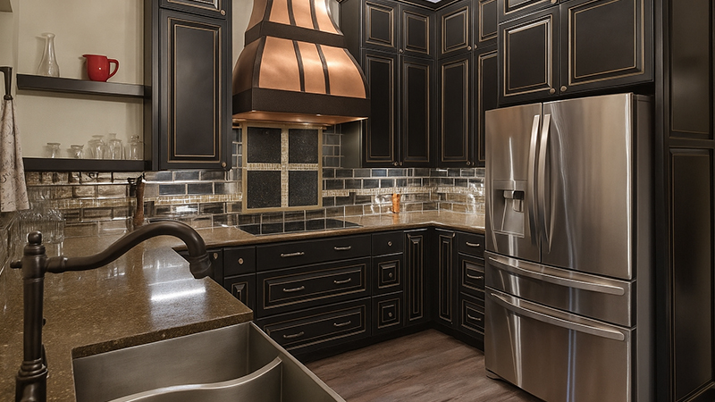 Кухня в стиле стимпанк