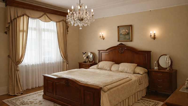 Спальня в стиле бидермейер