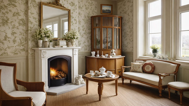 Цвета в дизайне бидермейер