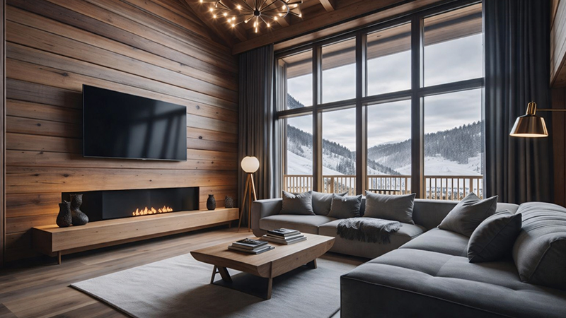 Принципы стиля шале