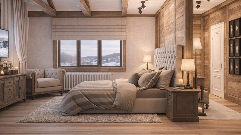 Традиционная палитра оттенков шале