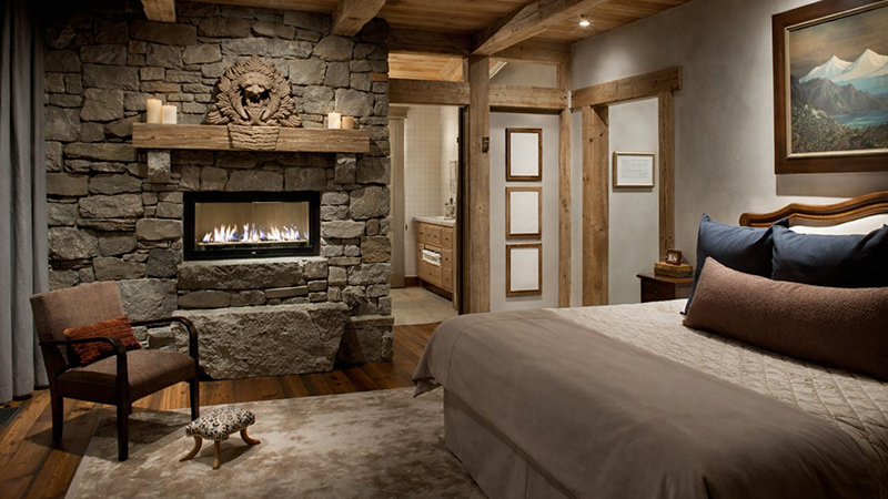 Освещение в стиле шале