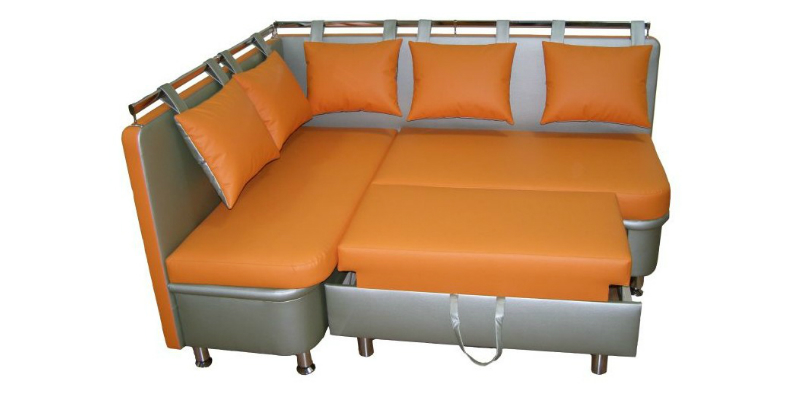 Угловой диван со спальным местом на кухню: характеристика кухонных уголков «Этюд» и «Токио», выбираем раскладной диванчик (56 фото)