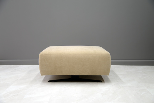 Пуф Пайпел бежевый велюр Уцененный