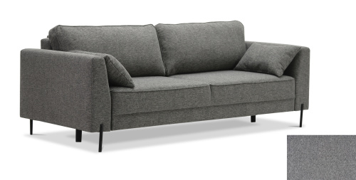 Прямой диван Энгри Графитовый меланж Уцененный