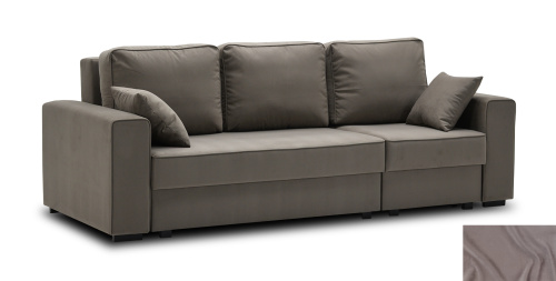 Диван трансформер Астон Светло-коричневый велюр Уцененный