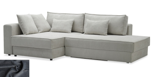 Диван трансформер Дуглас графитовый шенилл Уцененный