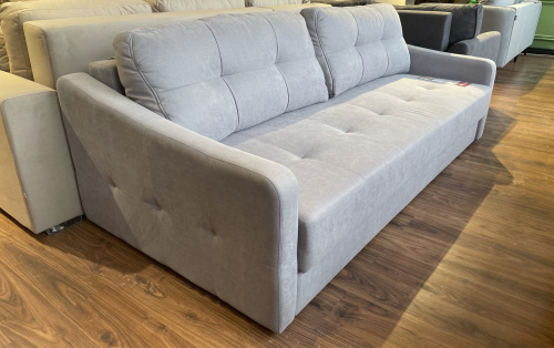 Прямой диван Сити бежевый шенилл