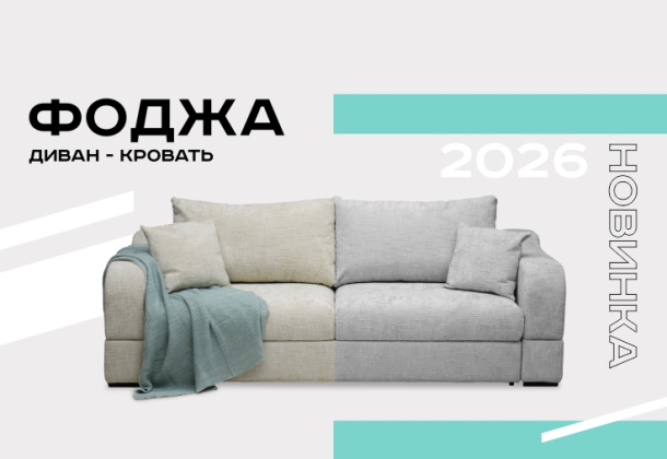НОВИНКА диван-кровать ФОДЖА.