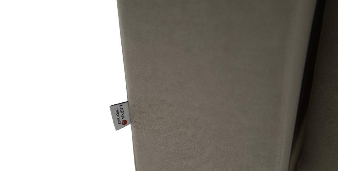 Прямой диван Мекс светло-коричневый велюр