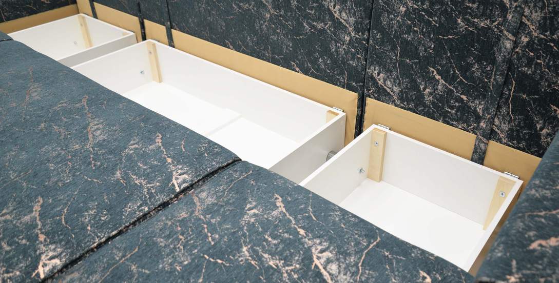 Диван трансформер Астон MAX Антрацитовый шенилл