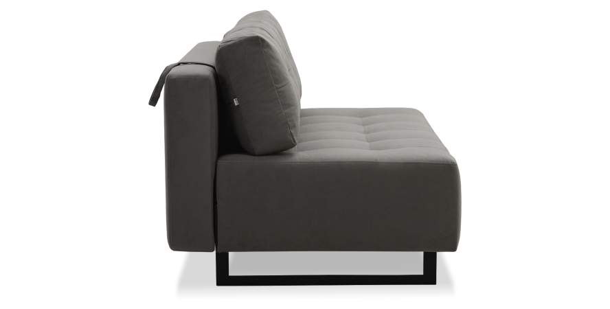 Прямой диван Морма оранжевый велюр Уцененный