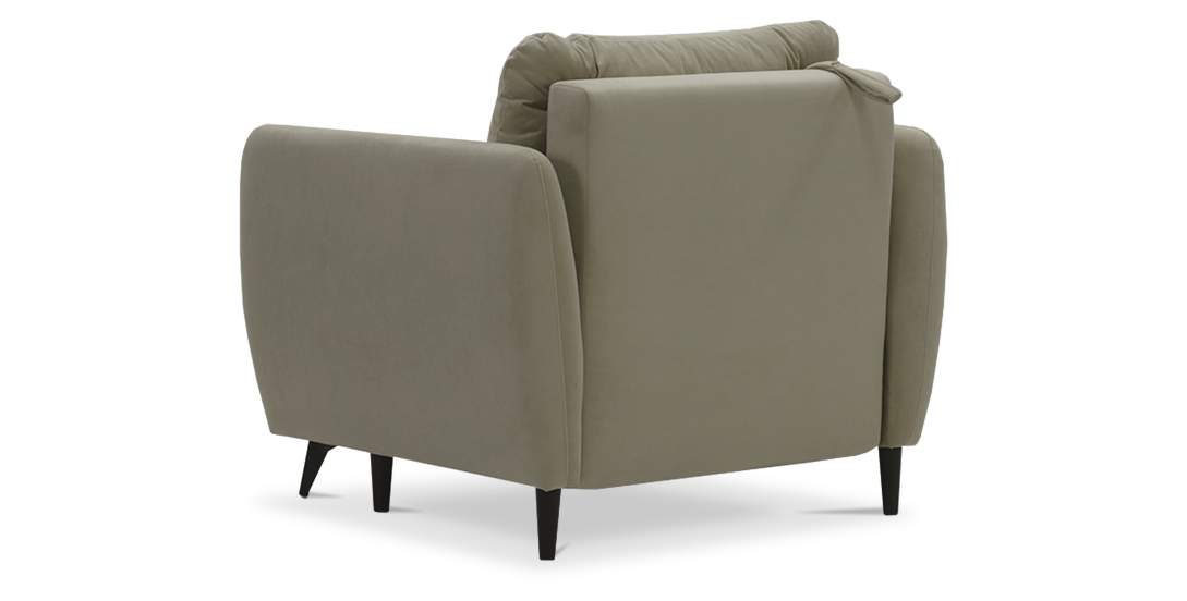 Раскладное кресло Тиволи айвори велюр 