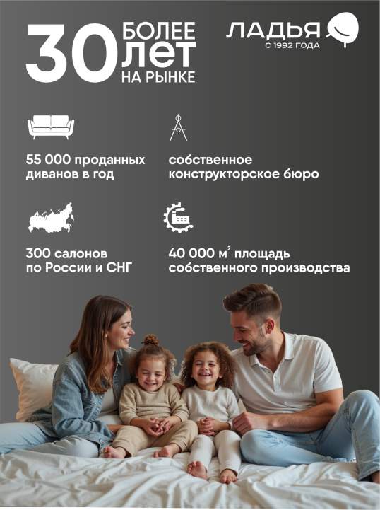 Двуспальная кровать Борба 160 серый велюр