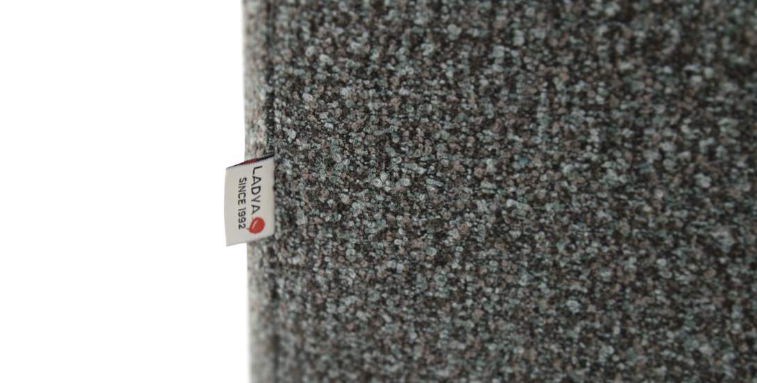 Прямой диван Энгри Графитовый меланж букле