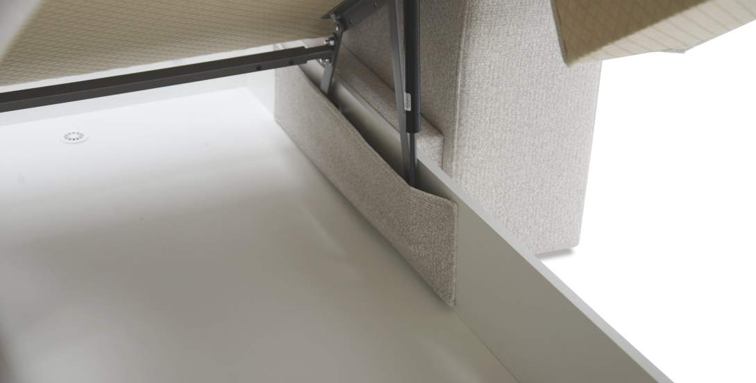 Угловой диван левый Кьянти Серо-бежевый велюр