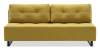 Прямой диван Морма Оливковый велюр Уцененный