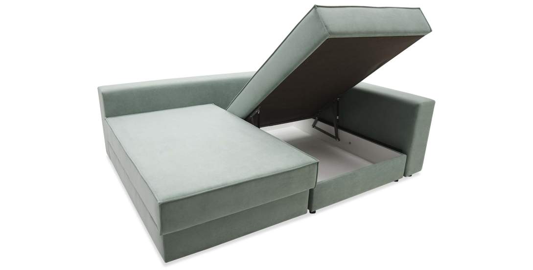 Диван трансформер Дуглас Бирюзовый велюр