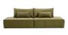 Прямой диван Рейф травяной велюр