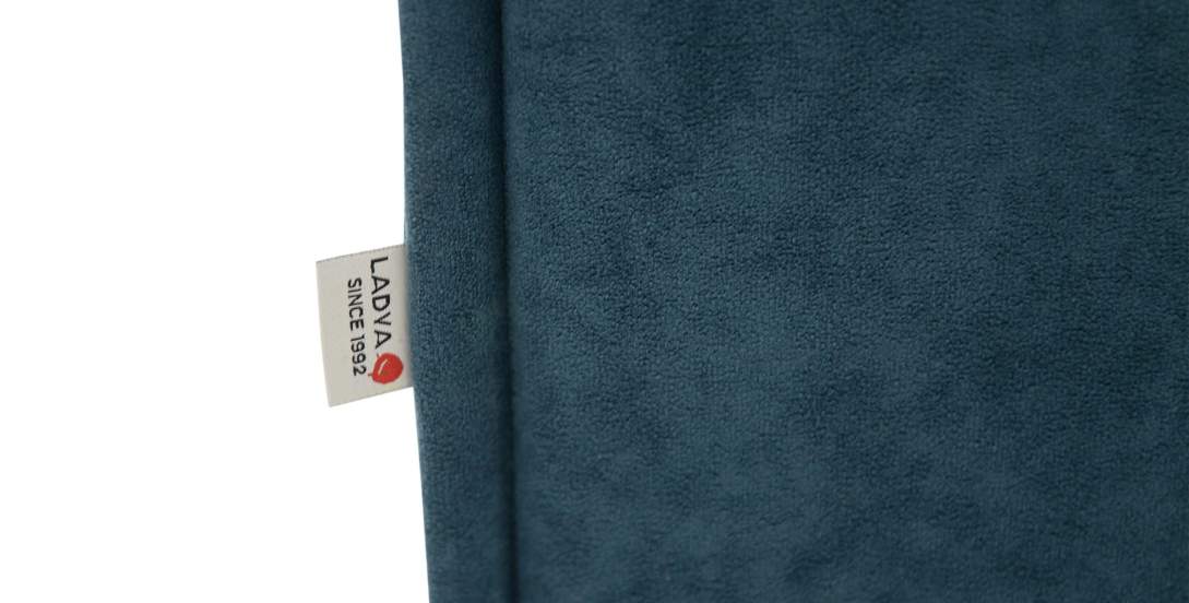 Прямой мини диван Авиньон Индиго велюр