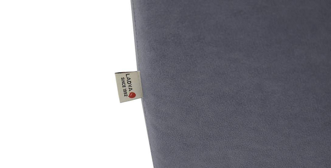 Угловой диван Тьерри Дымчатый фиолетовый велюр 