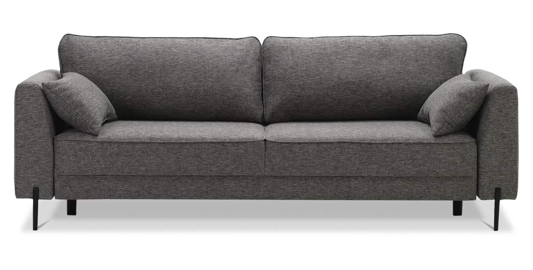 Прямой диван Энгри Графитовый меланж