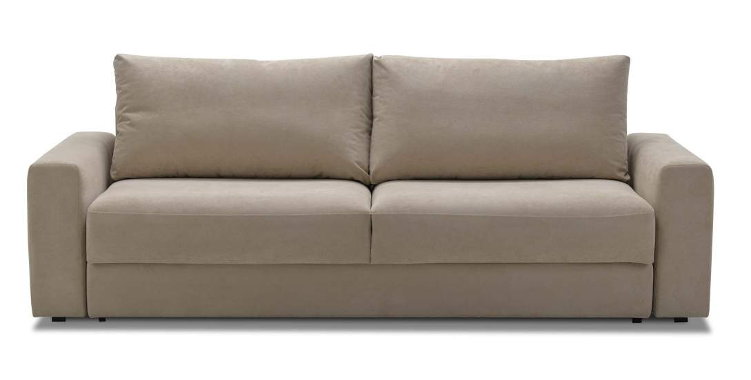 Прямой диван Вегас Айвори велюр