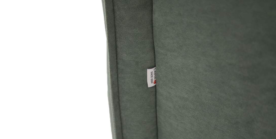 Прямой диван Палермо Оливковый велюр