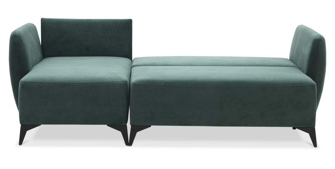 Угловой диван Тиволи Изумрудный велюр 