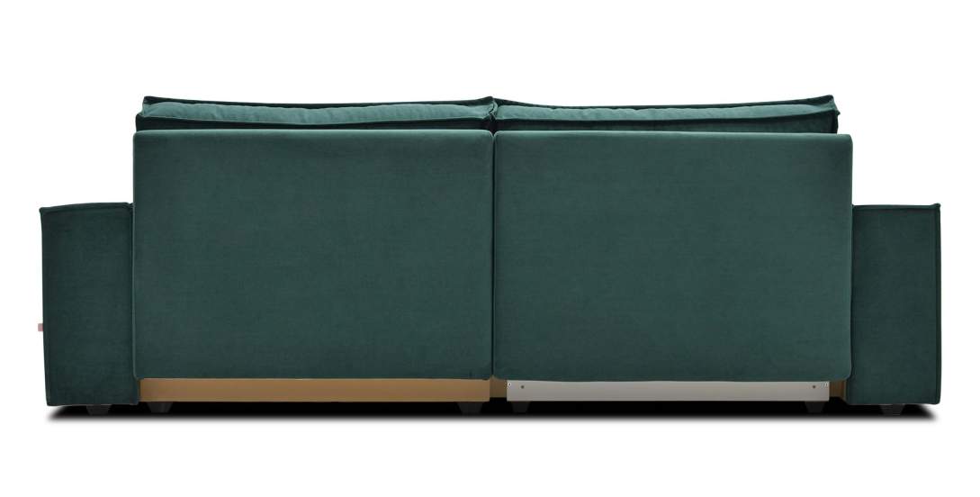 Угловой диван Фабио Изумрудный велюр