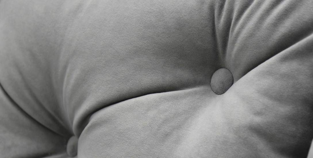 Угловой диван Тиволи Серый велюр Уцененный