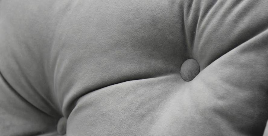 Угловой диван Тиволи Серый велюр Уцененный