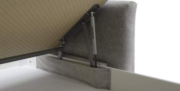 Угловой диван Пайпел бежевый шенилл