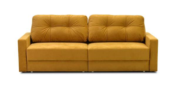 Прямой диван Сити темно-синий шенилл