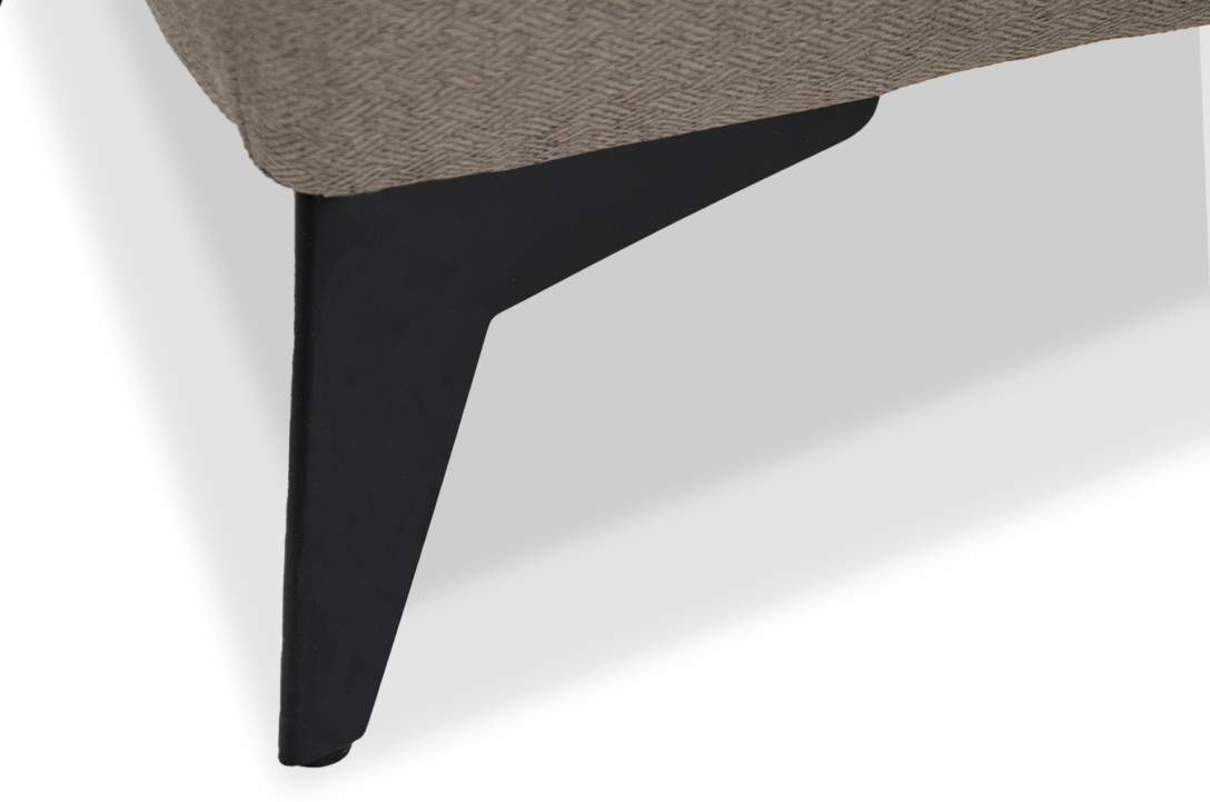 Пуф Тиволи коричневая рогожка