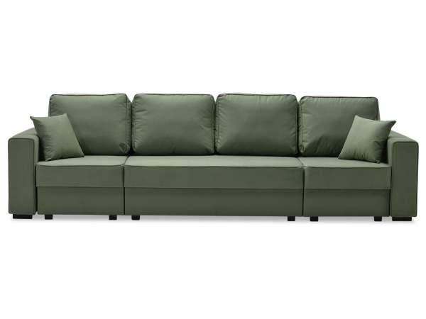 Диван трансформер Астон MAX светло-зеленый велюр