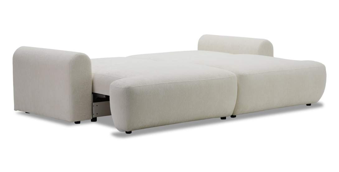 Прямой диван Кьянти Белый шенилл