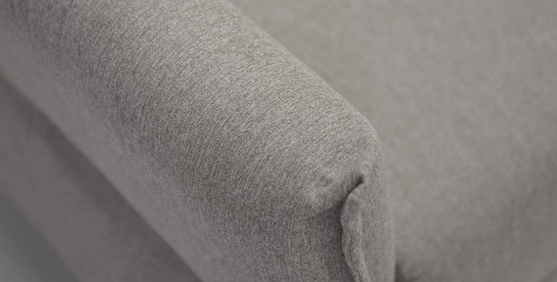 Прямой диван Лома Бежевый микрошенилл