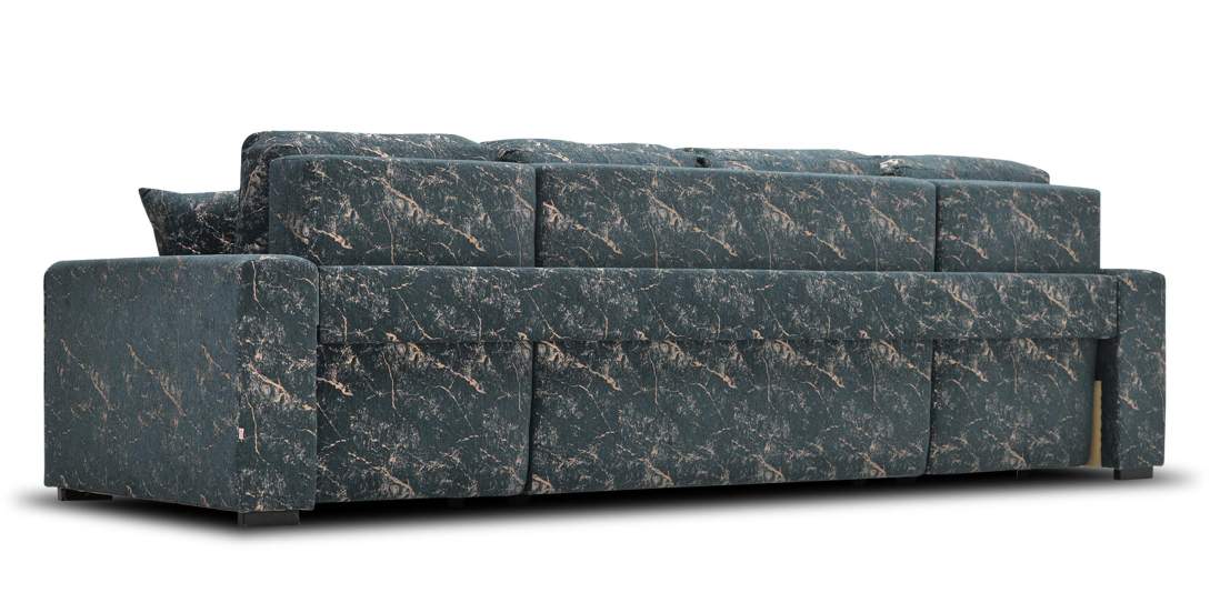 Диван трансформер Астон MAX Антрацитовый шенилл