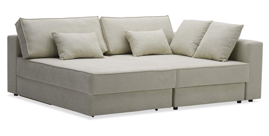 Диван трансформер Дуглас Молочный кремовый букле