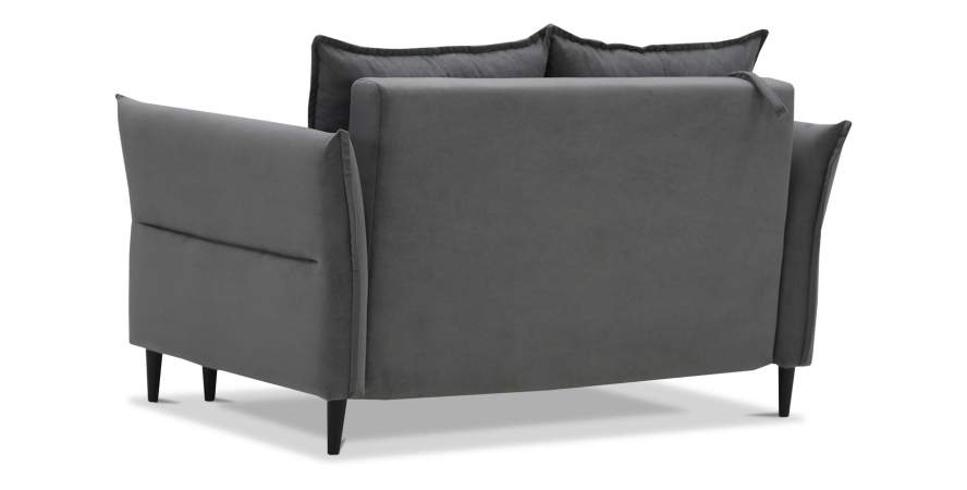 Прямой мини диван Лома 140 светло- терракотовый шенилл Уцененный