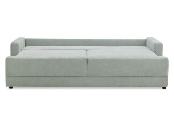 Прямой диван Клиф мятный велюр