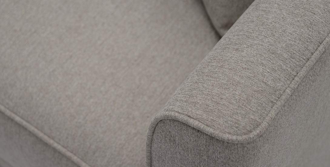 Прямой диван Авилла Бежевый шенилл