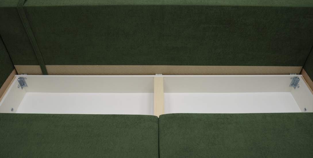 Прямой диван Авилла травяной велюр