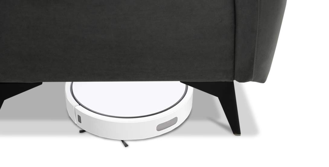 Нераскладное кресло Тиволи серый велюр 