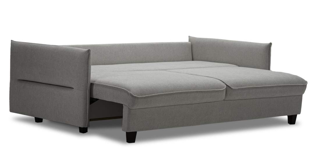 Прямой диван Палермо бежевый велюр