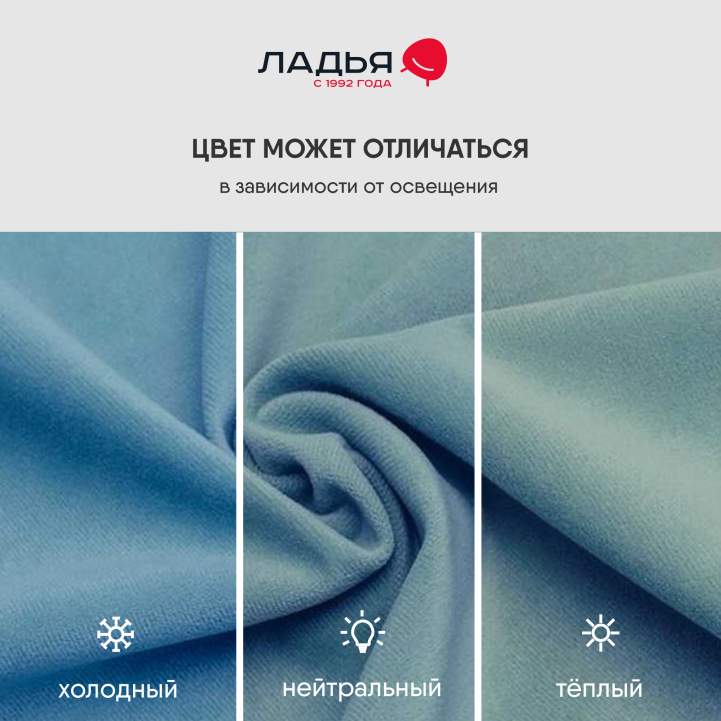 Двуспальная кровать Артэ 160 голубой велюр